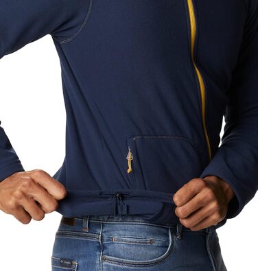 Чоловіча флісова куртка Columbia Fast Trek Light Full Zip, темно-синя (Collegiate Navy), розмір L