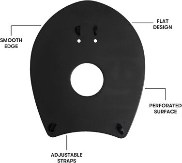 Плавальний тренажер Arena Elite для рук (2 шт) - чорний