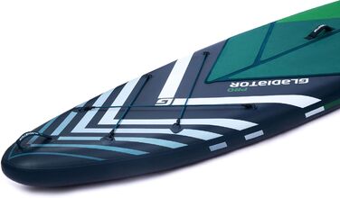 Надувна SUP-дошка Gladiator Pro 11'6 з аксесуарами для початківців і досвідчених, дошка для серфінгу Campsup