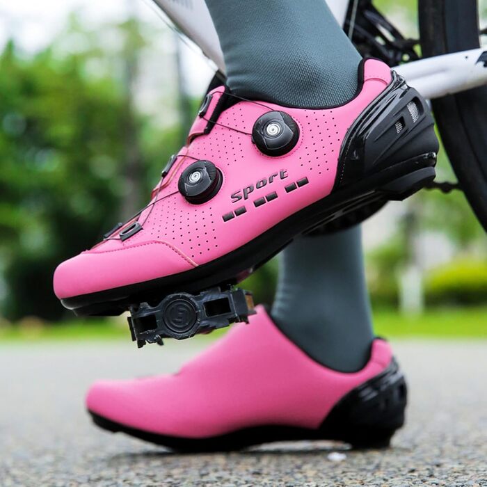 Велосипедні шкарпетки для чоловіків та жінок, шкарпетки для шосе, шкарпетки для їзди на велосипеді, шкарпетки без застібок, дихаючі, антиковзні, для занять велоспортом в приміщенні, розмір 42 EU, червоний колір