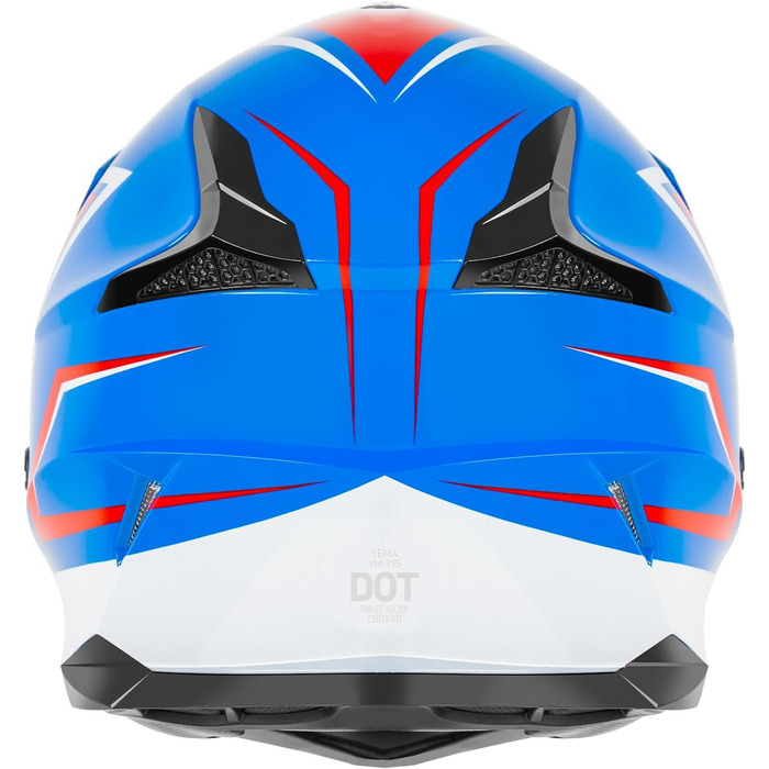 Мотошолом Yema YM-915 для мотокросу, даунхілу, ендуро, квадроциклів, BMX, MTB, сертифікат ECE, унісекс, розмір S/JS