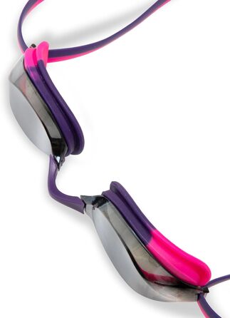 Дитяча плавальна окуляр Arena для басейну, унісекс, 6-12 років, для змагань, дзеркальні лінзи, срібло/рожевий/сливовий