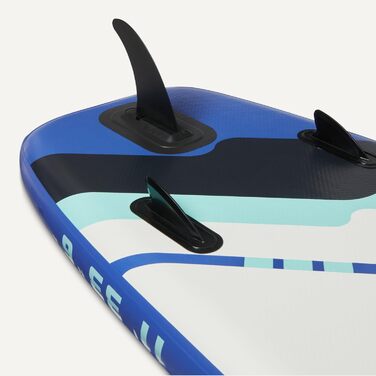 Надувний SUP-борд Amazon Basics з аксесуарами, 335 x 84 см, блакитний