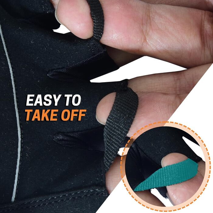 Велосипедні рукавички Habfinger для чоловіків, червоно-бежеві, з неслизьким покриттям, XXL, помаранчево-чорні