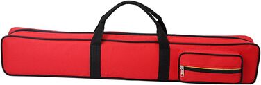 Стенд для більярдного кия Rockible з чохлом, захист від подряпин, червоний