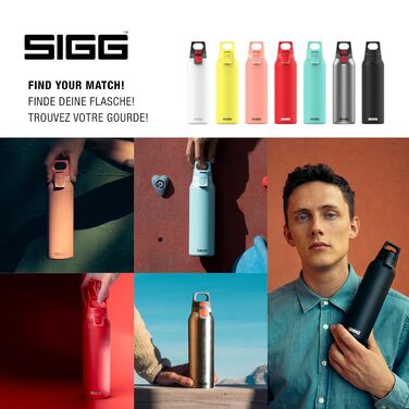 Термофляга SIGG Hot & Cold ONE: ізольована фляга з нержавіючої сталі, для гарячих та холодних напоїв