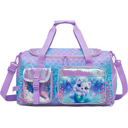 Дитяча спортивна сумка HTgroce для дівчаток з відділенням для взуття. Ідеальна для танців, спорту, ночівок та подорожей