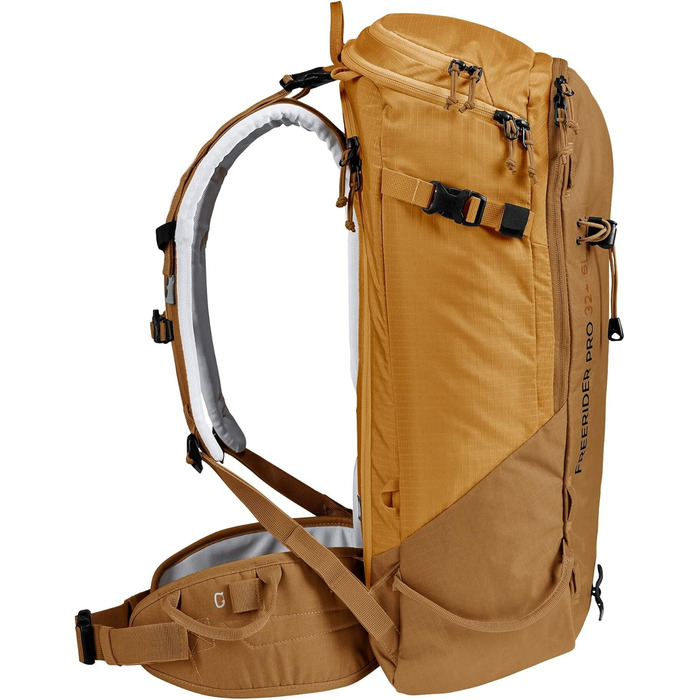 Рюкзак для лижних турів Deuter Freerider Pro 34+ л, унісекс, мигдальний-кориця