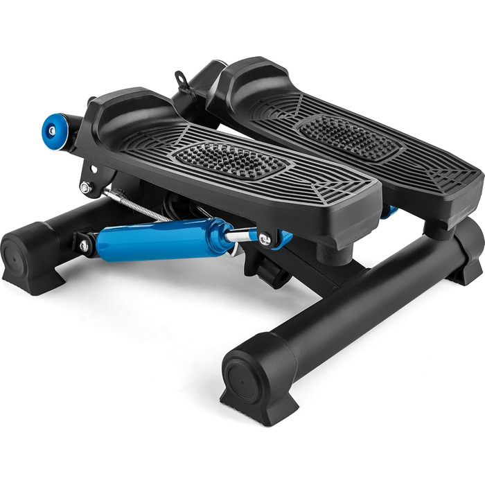Степпер Gymtek XST250 з ручками та еспандерами, LCD, лічильник кроків і калорій – тренажер для фітнесу, пілатесу та домашніх тренувань