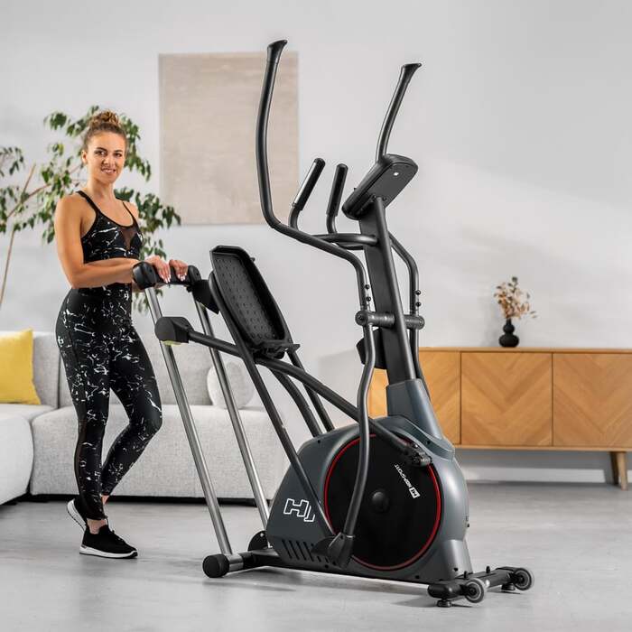 Орбітрек електромагнітний Hop-Sport HS-095CF Prizm сірий