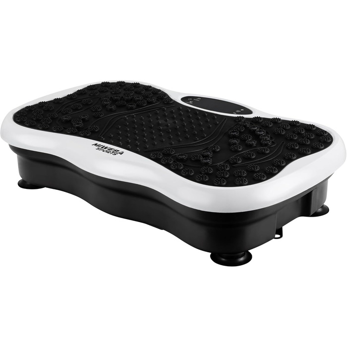 Платформа вібраційна Miweba Sports для дому: масаж, схуднення, фітнес, тренування. 5 років гарантії (біла)