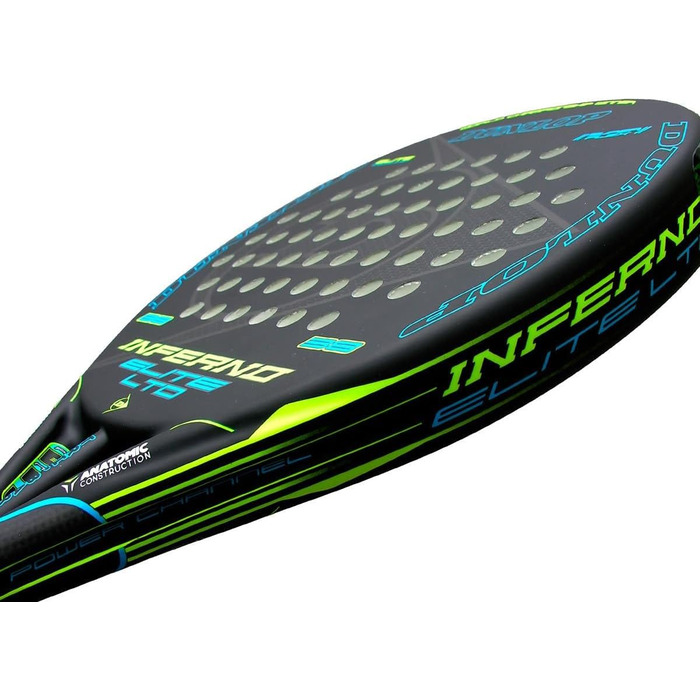 Ракетка для падел Dunlop Inferno Elite Yellow/Blue (Жовто-Синя) - Професійна