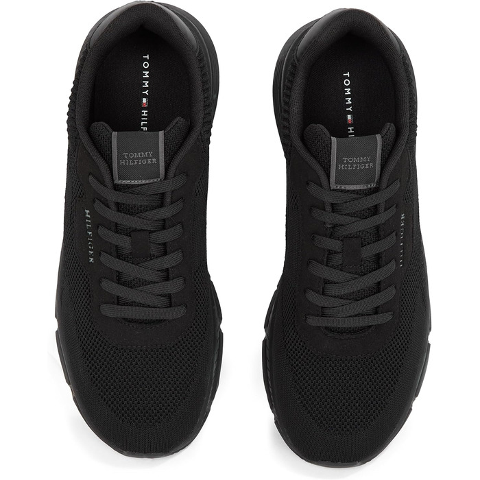 Чоловічі кросівки Tommy Hilfiger: спортивне взуття, чорний колір, розмір 40 EU