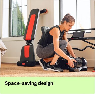 Регульована гантельна лава Bowflex SelectTech 5.1S, компактна, для домашнього спортзалу