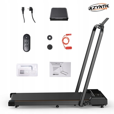 Складана електрична бігова доріжка для дому KZYNTH 2в1 Walkingpad, 10 км/год, з пультом керування