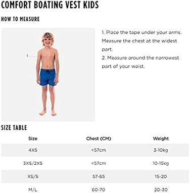 Дитячий рятувальний жилет Jobe Kinder Comfort 3XS/2XS, помаранчевий, для водних видів спорту