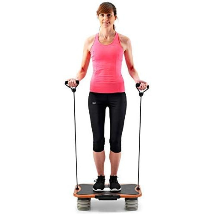 Платформа для вібраційного тренування Tecnovita by BH VIBRO Quick PRO YV14M, 35-50 Гц, 3 програми, вібраційний тренажер