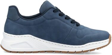 Кросівки жіночі Rieker M4903 Skater сині, 40 EU, широка колодка, з вийманою устілкою