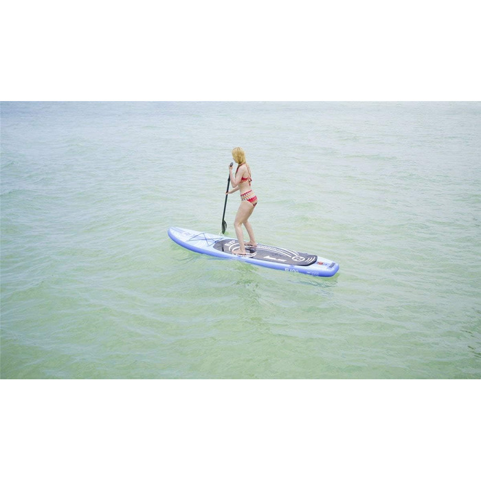 Надувна SUP-дошка Zray Evasion Deluxe 10.0, 297 см, алюмінієве весло, для серфінгу та веслування, ISUP