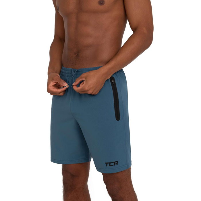Шорти спортивні чоловічі короткі - TCA - для бігу та фітнесу, світло-блакитні