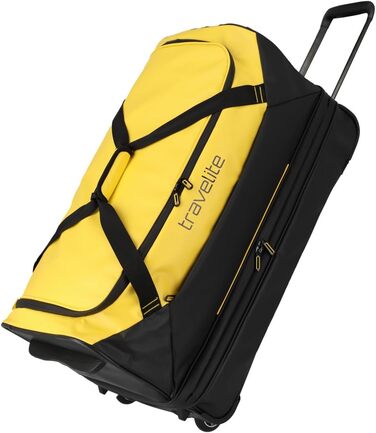 Дорожня сумка на колесах Travelite Basics, водовідштовхувальний матеріал, м'який чемодан з розширенням, 70 см, 98-119 л