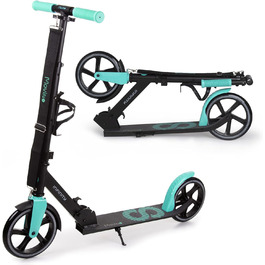 Самокат MOVINO Infinity Roller складаний, міський, з алюмінієвою декою, регульований по висоті, з тримачем для пляшки, для дітей та дорослих