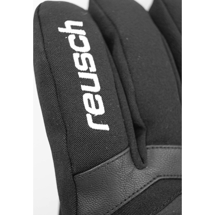 Чоловічі зимові рукавички Reusch Venom R-Tex, водонепроникні, дихаючі, утеплені, чорні/білі, розмір 10