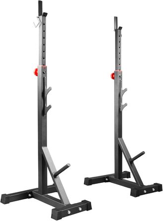 Стійки для гантелей і штанги Train Hard, сертифіковані за EN 957, пара