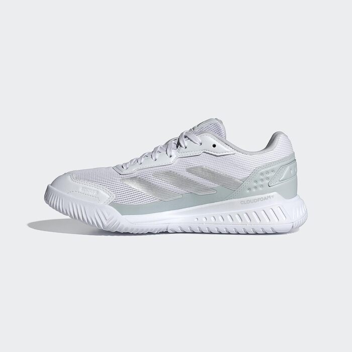 Жіночі кросівки adidas Courtquick W Padel Cloud White Silver Metallic Cloud White, 37 1/3 EU