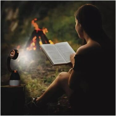 LED кемпінговий ліхтар EMOS - багатофункціональний, портативний, 3 режими, 215 лм, 305 м, 90 годин, на батарейках (3x AA), для відпочинку на природі, чорно-жовтий