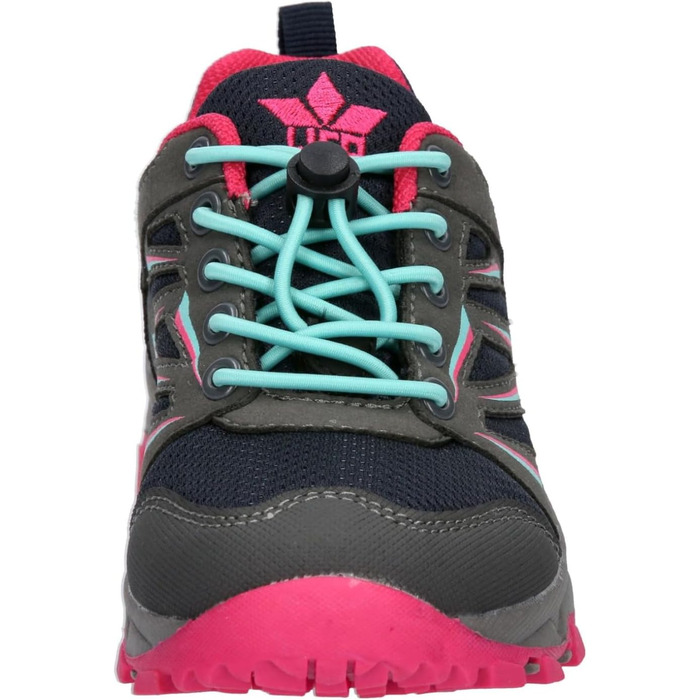 Дитячі трекінгові черевики Lico Bendigo для хлопчиків та дівчаток, 32 EU, сірий, рожевий, блакитний