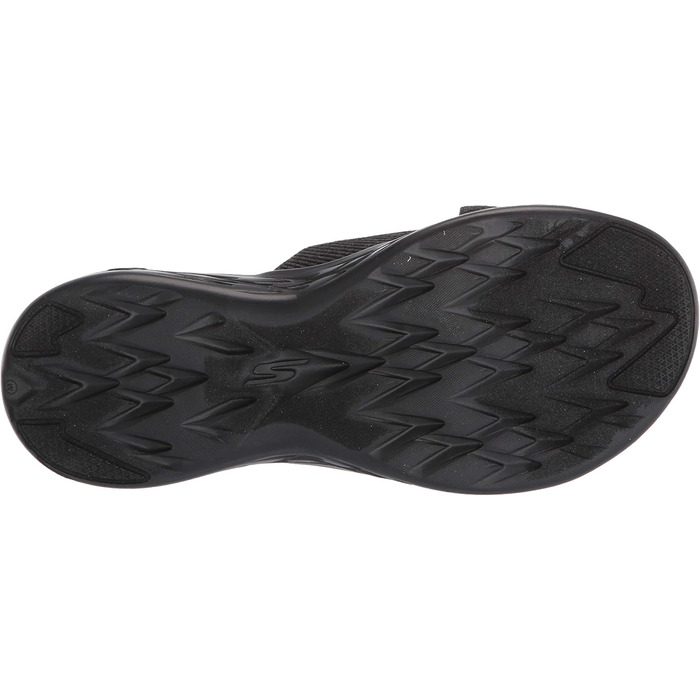 Зручні жіночі сандалії Skechers ON-The-GO 600 Dainty, чорного кольору, розмір 42 EU (широка колодка)