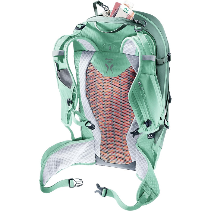 Жіночий рюкзак Deuter Speed Lite 23 SL, 23 л, легкий, для туризму, бірюзово-зелений