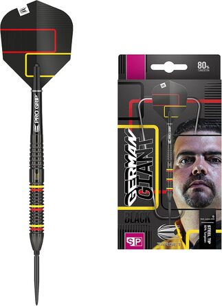 Дротики Target Darts Gabriel Clemens 80% вольфрамові, Swiss Point, для дартсу, стіл-тип, комплект