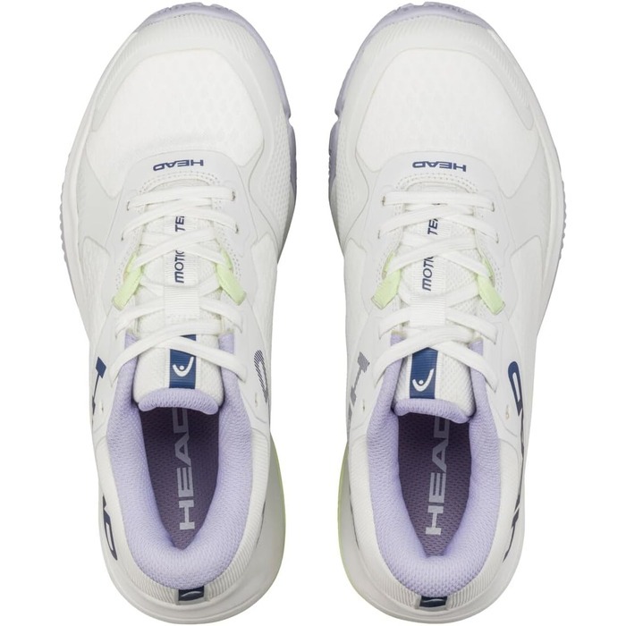 Жіноче взуття для падел-тенісу HEAD Motion Team Padel 274644 Bkaq, чорний колір, розмір 40 EU, білий, лавандовий