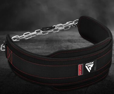 Планка для важкої атлетики RDX 15,2 см з ланцюгом 40 см: важке тренування, пауерліфтинг, бодібілдинг