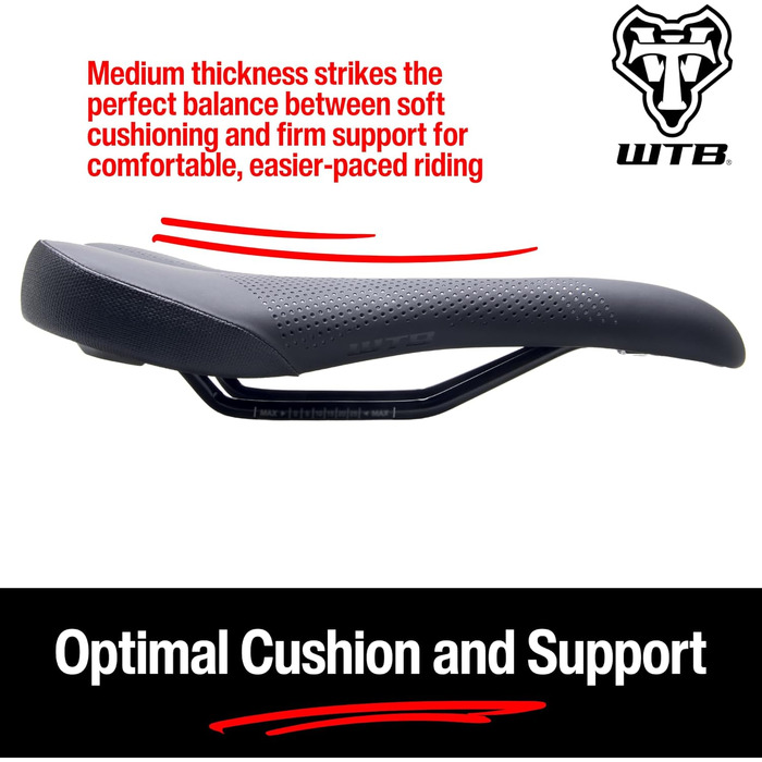 Сідло WTB Volt Narrow Cromoly Black 15 см - Чорне, сталеве