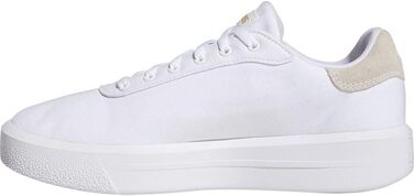 Жіночі кросівки adidas Court Platform CLN (38 2/3 EU, білий, золотий, чорний)