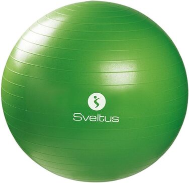 Фітбол Sveltus 65 см зелений, гімнастичний м'яч для фітнесу