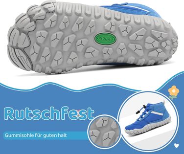 Дитячі шкарпетки-мокасини Saguaro для трекінгу та хайкінгу, легкі, дихаючі, антиковзні, розмір 24-36 EU, блакитні