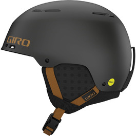 Лижний шолом Giro Emerge Spherical MIPS для чоловіків, металевий антрацит/бежевий, розмір L