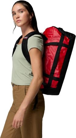 Унісекс сумка-дафл Columbia Landroamer 40L для подорожей та спорту, Mountain Red/Black