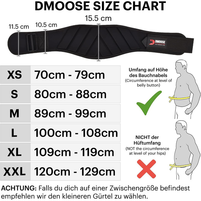 Пояс для важкої атлетики DMoose Self-Lock, чорний, XL, для чоловіків і жінок, бодібілдинг, кросфіт, фітнес, 104-111 см