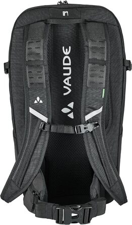 Рюкзак VAUDE Ledro 18 літрів, унісекс, чорний, для туризму та міста