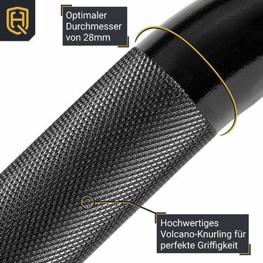Гриф SZ 50 мм для штанги: Super-Curve, Performance, Training – 3 варіанти