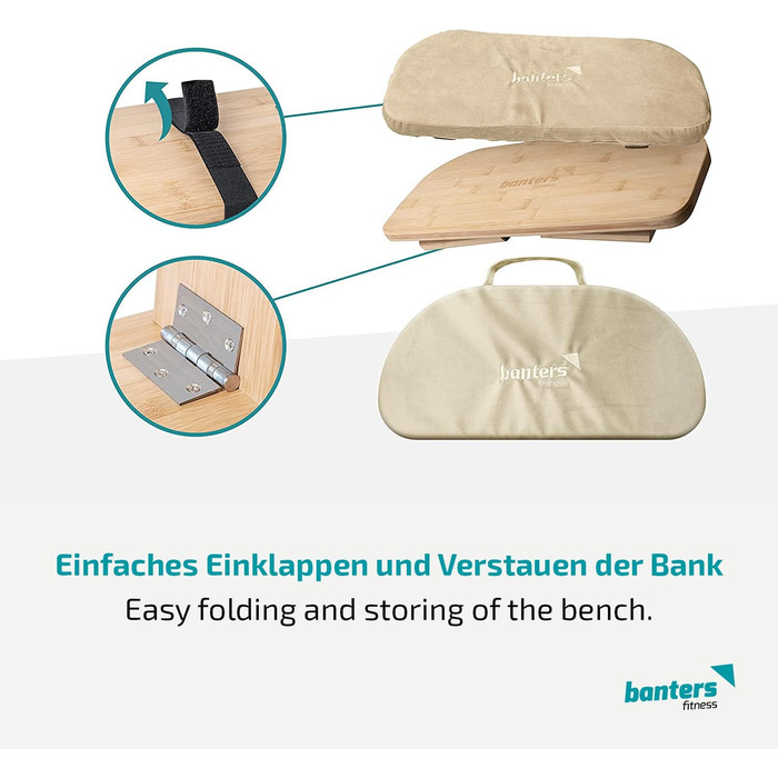 Банкетка для медитації з бамбука, складна, з подушкою, світло-зелена (пісочний)