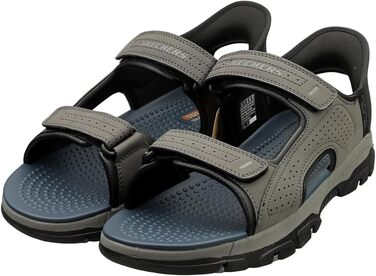 Скечерс Tresmen Reece - чоловічі спортивні сандалі (40 EU, сірі)