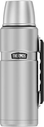 Термос Thermos Stainless King 1,2 л з ручкою, матова нержавіюча сталь