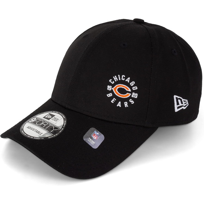 Кепка бейсбольна New Era 39THIRTY Chicago Bears чорна, оригінал