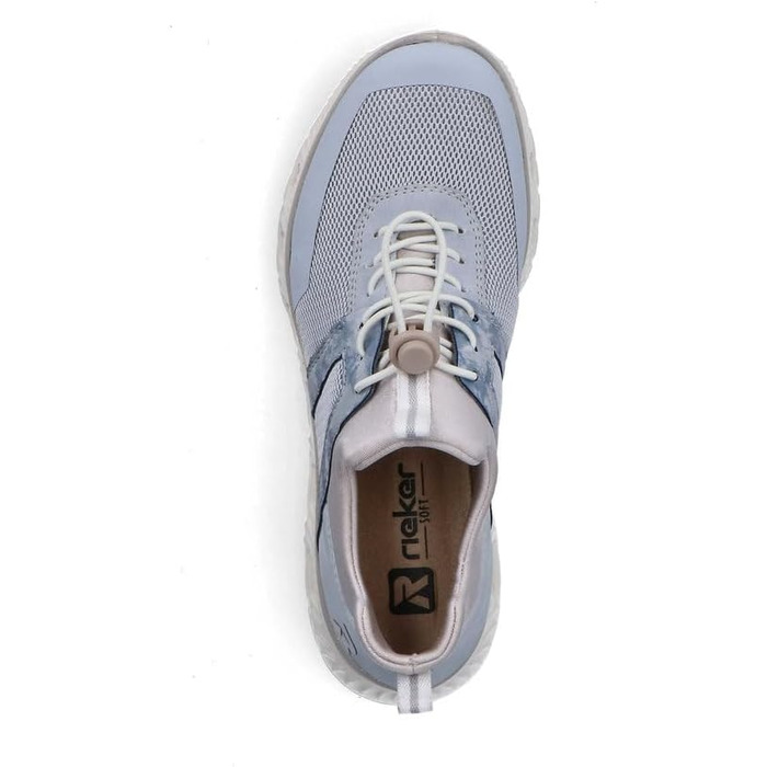 Кеди жіночі Rieker M6061 Slip-On, сині комбіновані, 39 EU - зручне взуття для повсякденного носіння